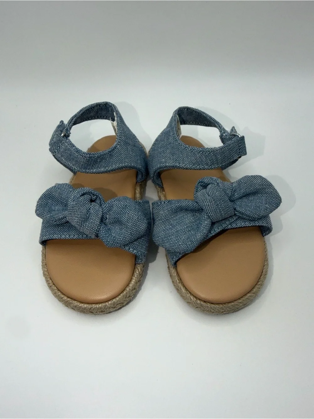 GAP Blue Knot Front Girls' Espadrille Sandals